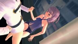 1boy 1girls ahe_gao blush bottomless censored fate/grand_order fate_(series) fujimaru_ritsuka_(male) helena_blavatsky_(fate) holding_hands looking_at_another mosaic_censoring straight tagme toushin vagina vaginal_penetration vaginal_sex video