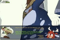 2026 3:2 anthro anthro_on_taur anthro_penetrating anthro_penetrating_female anthro_penetrating_taur antlers anus astrid_(psychorodent) biped blush bodily_fluids butt claws cum cum_in_vagina cum_inside deer digital_drawing_(artwork) digital_media_(artwork) duo elin_(psychorodent) english_text erection faceless_character faceless_female female female_on_anthro female_penetrated fingers fur genital_fluids genitals hair horn impregnation male male/female male_on_taur male_penetrating male_penetrating_female male_penetrating_taur mammal nude nude_anthro nude_male penetration penile penile_penetration penis penis_in_vagina pull_out_denial pull_out_request sex snatyr spiritelin spots tail taur taur_penetrated text unwanted_impregnation vaginal vaginal_penetration