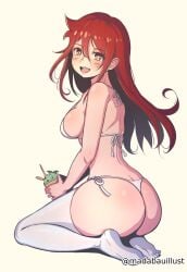 1girls 2d 2d_(artwork) 2d_artwork almost_naked almost_nude alternative_hairstyle anime anime_character ass ass_cleavage ass_crack back back_view background bare_arms bare_ass bare_back bare_butt bare_hands bare_hips bare_shoulders bare_skin behind_view big_boobs big_breasts bikini bikini_bottom bikini_top blank_background blush_face blush_lines blushing blushing_at_viewer blushing_female blushing_lines breasts busty busty_female busty_girl butt calves chariot_du_nord digital digital_art digital_drawing digital_drawing_(artwork) digital_media digital_media_(artwork) drawing elbows european european_female exposed exposed_arms exposed_ass exposed_back exposed_butt exposed_hips exposed_shoulders exposed_skin eyebrows_visible_through_hair fanart feet female female_focus female_only fingers flushed flushed_face french french_female from_behind full_body full_body_view groin hair_between_eyes halterneck hourglass_figure ice_cream inframammary_fold knees large_boobs large_breasts lean_figure legs legs_folded legwear little_witch_academia long_hair looking_at_viewer looking_sideways looking_to_the_side madabauillust median_furrow monotone_background mostly_nude naked naked_female naked_woman narrow_waist nearly_nude nude nude_female nudity one_color_background open_mouth open_mouth_smile parted_lips plain_background portrait practically_nude rear_view red-eyed_female red-haired_female red_eyes red_hair seiza shoulder_blades shoulders side-tie_bikini sideboob sitting sitting_on_ass sitting_on_feet sitting_on_floor sitting_on_ground sitting_on_knees sitting_on_leg sitting_on_soles slender_body slender_waist slim_female slim_waist smile smiley_face smiling smiling_at_viewer soles solid_color_background solo stockings string_bikini studio_trigger swimsuit swimwear thick_ass thick_butt thick_thighs thigh_highs thighhighs thighs toes tongue upper_teeth viewed_from_behind white_background white_bikini white_bikini_bottom white_bikini_top white_legwear white_stockings white_swimsuit white_swimwear white_thigh_highs white_thighhighs wide_hips witch