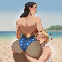 2girls ai_generated alien alien_girl alien_humanoid alien_look_like_human amazon ass big_ass big_breasts big_thighs blonde_female blonde_hair breasts curvaceous curvy curvy_figure dc dc_comics demigod demigoddess diana_of_themyscira diana_prince digital_media_(artwork) female hips hourglass_figure huge_ass huge_breasts huge_thighs humanoid justice_league justice_society_of_america kara_zor-el kara_zor-l karen_starr kryptonian large_ass large_breasts large_thighs legs light-skinned_female light_skin mature mature_female phophopho power_girl slim_waist superman_(series) themysciran thick thick_hips thick_legs thick_thighs thighs voluptuous waist wide_hips wide_thighs wonder_woman wonder_woman_(series) yuri