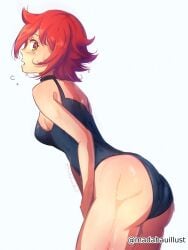 1girls 2d 2d_(artwork) 2d_artwork anime anime_character ass ass_cleavage ass_crack background bare_arms bare_hands bare_hips bare_legs bare_shoulders bare_skin bare_thighs bikini black_bikini black_one-piece_swimsuit black_swimsuit black_swimwear blank_background blush_face blush_lines blushing blushing_at_viewer blushing_female blushing_lines breasts butt chariot_du_nord curvaceous curvaceous_body curvaceous_female curvaceous_figure curvaceous_hips curvy curvy_ass curvy_body curvy_female curvy_figure curvy_hips digital digital_art digital_drawing digital_drawing_(artwork) digital_media digital_media_(artwork) drawing elbows european european_female exposed_arms exposed_hips exposed_legs exposed_shoulders exposed_skin exposed_thighs fanart female female_focus female_only flushed flushed_face french french_female from_side groin hair_between_eyes hand_on_leg hand_on_own_leg hand_on_own_thigh hand_on_thigh head_tilt inframammary_fold lean_figure leaning leaning_forward little_witch_academia looking_at_viewer looking_back looking_back_at_viewer madabauillust monotone_background narrow_waist nipple_bulge one-piece_swimsuit one_color_background open_mouth parted_lips petite petite_body petite_breasts petite_female petite_girl petite_tits plain_background portrait profile red-eyed_female red-haired_female red_eyes red_hair short_hair shoulders side_view sideboob slender_body slender_waist slim_female slim_waist small_boobs small_breasts small_tits solid_color_background solo standing studio_trigger swimsuit swimwear thick_ass thick_butt thick_thighs thighs tilted_head tiny_breasts tiny_tits top_view touching_leg touching_thigh underboob upper_body white_background wide_hips witch