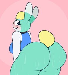 1girls absurd_res animal_crossing anthro anthro_only anthrofied antlers ass better_version_at_source big_ass big_butt black_eyes blush blushed blushing bodily_fluids bubble_ass bubble_butt butt clothed clothing cotton_tail cyan_body cyan_fur cyan_skin female female_focus female_only hi_res looking_back mammal mr_rottson nintendo presenting presenting_ass presenting_butt presenting_hindquarters rabbit rabbit_ears rabbit_tail rule_63 sasha_(animal_crossing) smile smiling sweat sweatdrop sweater sweating sweaty sweaty_ass sweaty_butt the_character_is_better_this_way thick thick_ass two_tone_body two_tone_ears two_tone_fur two_tone_skin white_body white_fur white_skin wide_hips yellow_hair yellow_tail