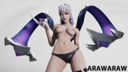 evelynn from k/da all out series by arawaraw