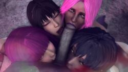 1boy 3d 4girls animated annerose_vajra cock_worship collaborative_fellatio dark-skinned_female dark-skinned_male dark_skin eye_contact fellatio female female_penetrated giver_pov harem igawa_asagi ingrid_(taimanin_asagi) large_penis long_penis looking_at_viewer male male/female male_penetrating male_penetrating_female male_pov multiple_girls nude nude_male oboro_(taimanin_asagi) opiumud oral oral_sex pale-skinned_female pale_skin penetrating_pov penetration penis penis_in_mouth pov pov_blowjob pov_eye_contact sex sound straight tagme taimanin_asagi teamwork video wimper