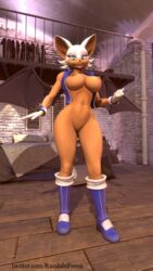 2021 3d 3d_model 4k 9:16 absurd_res alternate_version_at_source alternate_version_available anthro areolae bat_wings big_breasts blender boots breasts chiropteran digital_media_(artwork) erect_nipples exposed_breasts female female_only gloves humanoid large_breasts looking_at_viewer mobian mobian_(species) mobian_bat nipples nude nude_female pussy raedainfossa rouge_the_bat rouge_the_bat_(warfaremchine) sally_acorn sally_acorn_(cosplay) sega solo solo_female sonic_(series) sonic_adventure_2 sonic_the_hedgehog_(series) thick_thighs video_games warfaremachine watermark wings