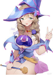 dark magician girl from genshin impact by yztp