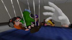 3d fishy_boopkins_(smg4) green_penis green_skin hypnosis hypnotized inkling_meggy mario_(series) meggy_spletzer rape smg4 spike_(mario) sucking