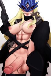 1futa abs areolae artistotle_(artist) balls bare_breasts bare_thighs beelstarmon bellestarmon bellestarrmon big_balls big_penis black_gloves black_legwear blonde_hair blush blushing_at_viewer boots breasts clothed clothing digimon erection fit fit_female futa_only futadom futanari gloves gun half-dressed half_naked human imminent_crush imminent_stomp jacket light-skinned_futanari light_skin looking_up looking_up_pov mask masked mostly_nude muscular_futanari nipples pale_skin partly_clothed penis pink_lipstick pink_nipples pov pov_eye_contact precum precum_drip precum_on_penis presenting_penis purple_eyes self_upload shaved_pussy shaven shiny_skin smile smiling_at_viewer smug smug_face solo standing stepped_on stepping stepping_on_face thick_penis thigh_boots third_eye