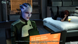 commander shepard from mass effect by banap