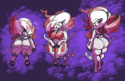 1girls anthro ass big_ass big_breasts breasts curvy female furry hisuian_zoroark hourglass_figure multiple_angles nintendo pokebraix pokemon pokemon_(species) pokemon_legends:_arceus tagme thick_thighs zoroark