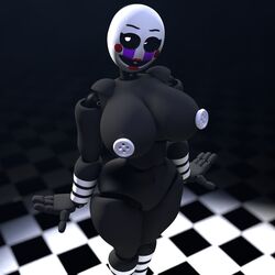 3d classic_fnaf_2_marionette classic_fnaf_2_puppet female_only five_nights_at_freddy's marionette_(fnaf) original_fnaf_2_marionette original_fnaf_2_puppet puppet_(fnaf)