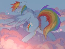 my_little_pony omorashi peeing rainbow_dash_(mlp) sinful_pie