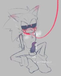 1boy 2023 animal_genitalia animal_penis anthro anthro_only balls black_nose black_sclera blush blushing_ears classic_sonic.exe creepypasta cum cute demon demon_boy demon_hedgehog dog_collar drool drooling enj0yyourself fur glowing_eyes hedgehog leash looking_at_viewer male male_only muzzle nose penis pointy_ears precum precum_drip red_eyes sketch socks solo solo_male sonic.exe sonic.exe_(character) sonic.exe_(creepypasta) sonic.exe_(series) sonic_(series) sonic_mania sonic_the_hedgehog sonic_the_hedgehog_(series) spread_legs steam tail tail_wagging tentacle tentacle_penis tongue tongue_out wagging_tail