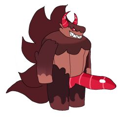 1boy choco_werehound_brute cookie_run cookie_run_kingdom huge_cock muscular_male