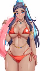 nessa (pokemon) from nintendo by anisdrawn