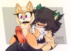 anthro breasts duo dxxk fan_character female inku inkutheshibainu male male/female nipples penis sega sonic_(series) sonic_the_hedgehog