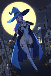 unknown character from halloween by barleyshake