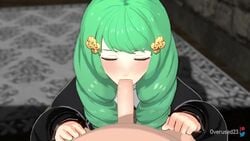 1girls 3d animated bare_legs barefoot blowjob blush book bottomless clothed creampie cum cum_in_pussy cum_inside cum_on_body cute deepthroat eye_contact feet feet_up fellatio female_focus fire_emblem fire_emblem:_three_houses flayn_(fire_emblem) garreg_mach_monastery_uniform green_eyes green_hair grinding hair_ornament half-dressed half_naked human human_only imminent_sex imminent_vaginal laying_on_back legs_up light-skinned_female light-skinned_male light_skin long_hair longer_than_30_seconds looking_at_viewer moaning nintendo on_table oral overused23 pov pussy sex skinny smile solo_focus sound table_sex teenager throat_barrier tight_throat topwear uncensored uniform vaginal_penetration video watermark