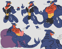 garchomp from nintendo by daikuhiroshiama
