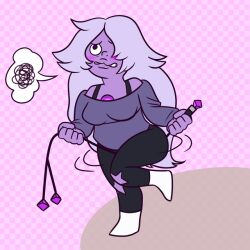 amethyst_(steven_universe) crystal_gem have_to_pee jumprope omorashi omorashi_jones purple_body purple_hair purple_skin steven_universe