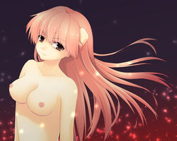 1girls elfen_lied female female_only horns lucy_(elfen_lied) pointy_chin solo tagme