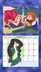 disney female female_only human kim_possible kimberly_ann_possible multiple_females multiple_girls nipples shego straight_hair tagme yumibow