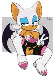 anthro bat breasts clothed clothing edit eyeshadow female fur furry furry_only hearlesssoul looking_at_viewer nipple pussy rouge_the_bat sonic_(series) sonic_the_hedgehog_(series) torn_clothes wings