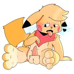 absurd_res blush bodily_fluids electric fan_character feet feral hi_res invalid_tag moxiepawler_(artist) nintendo paws pikachu pokémon_(species) pokemon solo_male sweat video_games