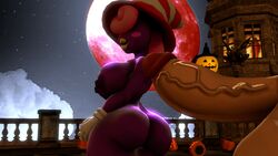 2d 3d 720p big_balls big_breasts big_penis cock dick halloween mario_(series) nsfw paper_mario penis pumpkin red_moon sfm sloth_bones(artist) smiling source_filmmaker thick thick_thighs thighs veiny_penis vivian_(paper_mario) waluigi witch witch_hat