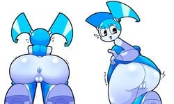 1girls 1robot anus ass big_ass big_butt female jenny_wakeman large_ass my_life_as_a_teenage_robot prophetpack pussy robot robot_girl robot_humanoid skirt skirt_lift solo thick_ass thick_thighs thighs white_background