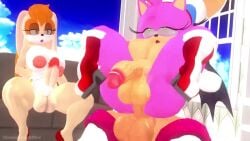 3d 3d_model 3futas amy_rose anal anal_sex animated anthro anthro_on_anthro anthro_only anthro_penetrated anthro_penetrating anthro_penetrating_anthro areola areolae balls balls_touching bat breasts chiropteran erect_nipples erection eulipotyphlan exposed_torso footwear fur furry furry_only futa_on_futa futa_only futanari futanari_penetrated futanari_penetrating handwear hedgehog huge_breasts humanoid humanoid_penis lagomorph large_breasts large_penis leporid leviantan581re mammal masturbating_while_watching masturbation mobian mobian_(species) mobian_bat multiple_futa nipples no_sound nude penis rabbit reverse_suspended_congress rouge_the_bat sega sex sitting sonic_(series) sonic_adventure_2 sonic_the_hedgehog_(series) tagme testicles thick_thighs trio vanilla_the_rabbit veiny_penis video