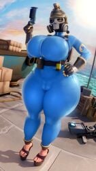 1girls 2020s 2024 3d 3d_(artwork) 5_fingers ass ass_cleavage barefoot belt big_ass big_breasts big_thighs blue_latex bodysuit bottom_heavy breasts cameltoe cand3d clothing dat_ass eyelashes feet female female_focus female_only fempyro footwear fully_clothed giant_ass gloves hi_res high_heels highres huge_ass huge_thighs hyper hyper_ass large_ass large_breasts large_thighs latex latex_gloves latex_suit light-skinned_female light_skin looking_at_viewer mask masked pyro round_ass rule_63 slim_waist solo solo_female solo_focus team_fortress_2 thick_thighs thighs toes valve weapon wide_hips