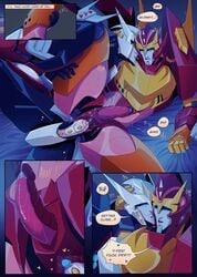 autobot bed drift_(transformers) gay idw_comics idw_publishing robot rodimus_prime sleeping transformers yaoi