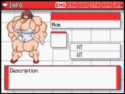 abs biceps big_breasts big_muscles breasts female hair huge_breasts huge_muscles large_breasts large_muscles muscles muscular muscular_arms muscular_female muscular_legs muscular_thighs nintendo pecs pixel_art pokemon xxdexseaxx