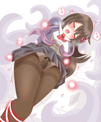 bondage bound detransformation imminent_rape magical_girl non(artist) original_character panties_under_pantyhose pussy_juice rape schoolgirl tentacle tentacle_rape tentacle_sex tights wet_clothes wet_panties