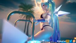 k/da all out seraphine from k/da all out series by kinkykatt3d