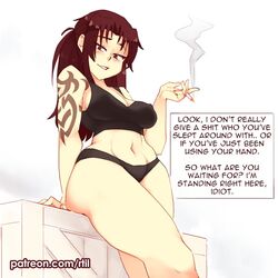 revy from black lagoon by rtil