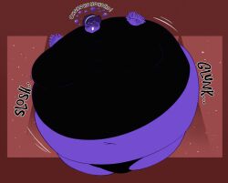 big_breasts blueberry_inflation breasts chubnbass female sunken_head sunken_limbs thick_thighs wide_hips