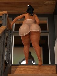 3d character_request clothed clothed_female copyright_request female soren_jones stairs