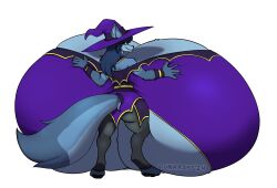 big_ass big_breasts breast_expansion breasts bubble_butt female gigantic_breasts huge_ass huge_breasts hyper hyper_breasts lunarspy thick_thighs tight_clothing white_background wide_hips