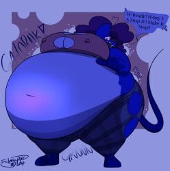 big_breasts blueberry_inflation breasts female huge_breasts thick_thighs transsheep wide_hips