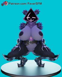 1girls :3 areolae big_breasts breasts female female_only feversfm fortnite large_breasts looking_at_viewer nipples purple_body purple_eyes purple_fur purple_nipples pussy pussy_juice raven_team_leader solo solo_female solo_focus squatting thick_thighs thighs wide_hips