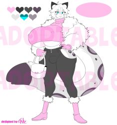 1futa 2024 adoptable anthro big_breasts breasts bulge busty_boy furry futa_only futanari gigantic_breasts huge_breasts leopard male male_with_breast snow_leopard standing theycallhimcake thick_thighs underboob wide_hips