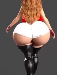 1girls 3d 3d_animation aarontempleart animated ass ass_focus big_breasts big_lips blitzhero booty_shorts bottom_heavy bouncing_ass bouncing_butt bubble_butt carmelita_levinera_garcia commissioner:blitzhero commissioner_upload female fingerless_gloves huge_ass latina levy lips long_hair original_character red_hair slim_waist solo tagme thick_ass thick_thighs thigh_boots video voluptuous voluptuous_female walking zoom_in