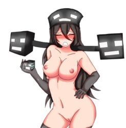 1girls 3_heads big_breasts blush closed_eyes conjoined dark_hair drawn erect_nipples female gloves horny_female humanoid minecraft mob_talker monster_girl multi_head nude_female open_mouth outside pussy solo stockings tagme vagina wet_pussy wither_(minecraft)