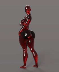 1girls 3d ass big_ass big_butt blood blood_elemental blood_girl daz_studio elemental_creature elemental_humanoid female goo goo_creature goo_girl misuzalha3d monster_girl render