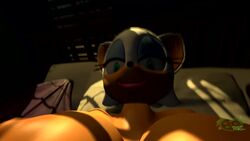 1boy 1girls 3d animated anthro bat big_breasts bouncing_breasts furry happy_sex kiss_pov kissing loop male_pov missionary_position no_sound nude on_bed pov pov_kiss rouge_the_bat rough_sex sex sonic_(series) source_filmmaker tezcatl tezcatl-ayauhtli video window_light