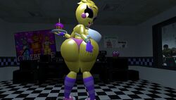 3d bubble_ass bubble_butt expansion five_nights_at_freddy's five_nights_at_freddy's_2 fnaf huge_breasts mr._barbossa scott_cawthon seductive_look thick_ass thick_thighs toy_chica_(eroticphobia) toy_chica_(fnaf)