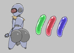 1boy android big_ass dildo femboy huge_ass male_only robot sex_robot sex_toy toedi