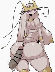 ... 1boy 1girls annoyed ass assjob between_ass between_buttocks big_ass big_breasts big_butt breasts buttjob censor_bar censored dark-skinned_male dark_skin disembodied_penis female from_behind grinding hot_dogging huge_ass huge_breasts huge_butt human_on_pokemon inumatori large_ass large_breasts larger_female looking_back looking_down male male/female nintendo penis penis_between_ass pheromosa pokemon pokemon_(species) pokemon_rse pokemon_sm rubbing size_difference speech_bubble